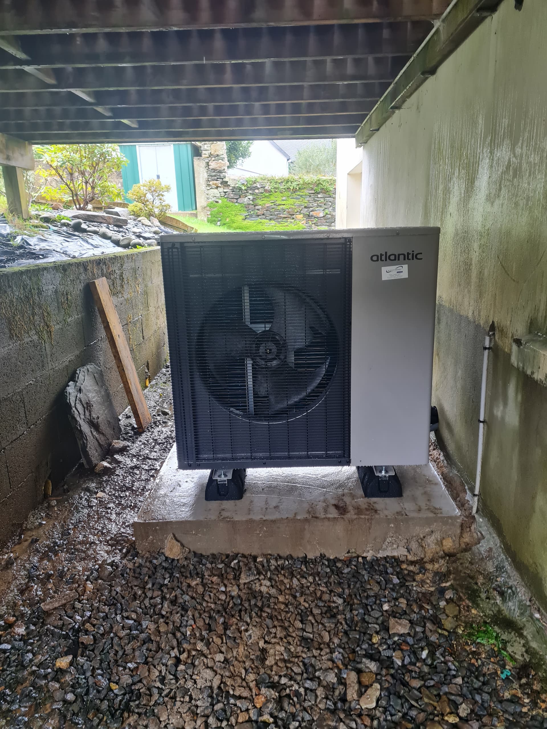 Remplacement d’un pompe à chaleur à Landerneau