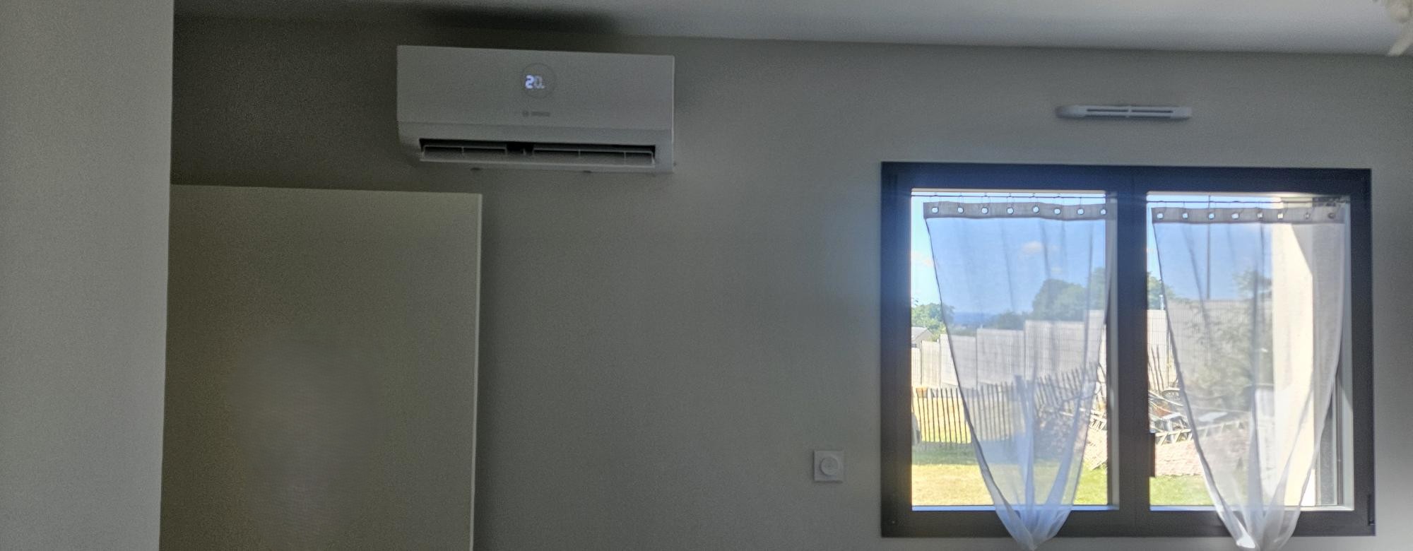 Installation de climatisation bi split près de Landerneau